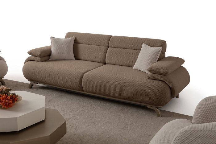 Atelier Del Sofa Bonjo Silver - Latte